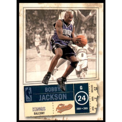 2004-05 Fleer Authentix Parallel 75 #36 Bobby Jackson