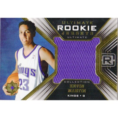 2004-05 Ultimate Collection Rookie Jerseys #KM Kevin Martin