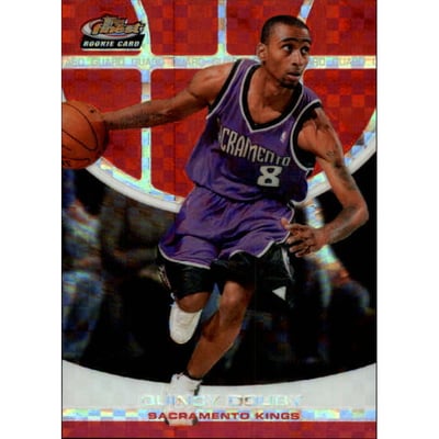 2005-06 Finest X-Fractors Red #158 Quincy Douby