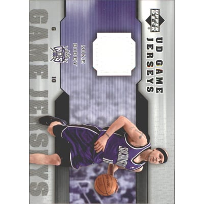 2005-06 Upper Deck Game Jerseys #MB Mike Bibby