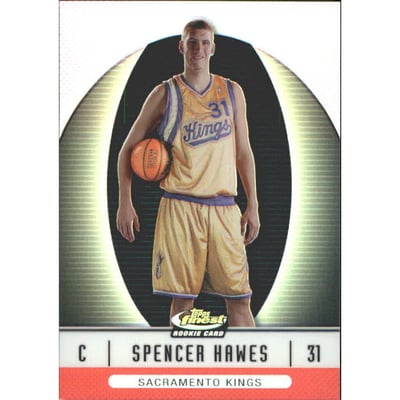 2006-07 Finest Refractors #110 Spencer Hawes