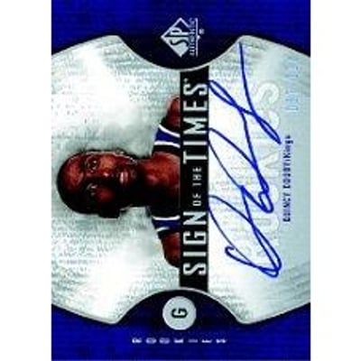 2006-07 SP Authentic Sign of the Times Rookies #QD Quincy Douby