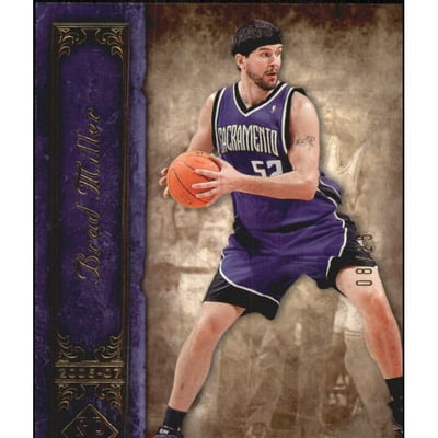 2006-07 SP Signature Edition Gold #83 Brad Miller