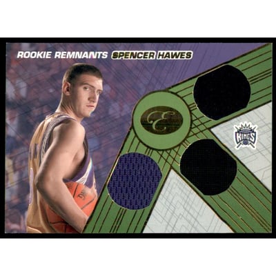 2007-08 Bowman Elevation Rookie Relics Triple 19 #SH Spencer Hawes