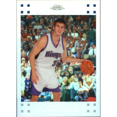 2007-08 Topps Chrome Refractors #118 Spencer Hawes