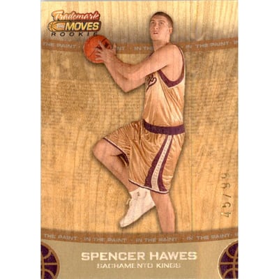 2007-08 Topps Trademark Moves Orange #67 Spencer Hawes