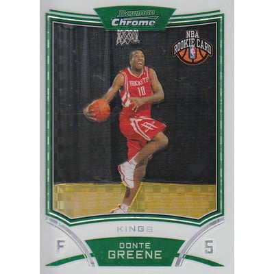 2008-09 Bowman Chrome X-Fractors #133 Donte Greene