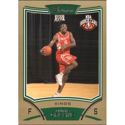 2008-09 Bowman Gold #133 Donte Greene
