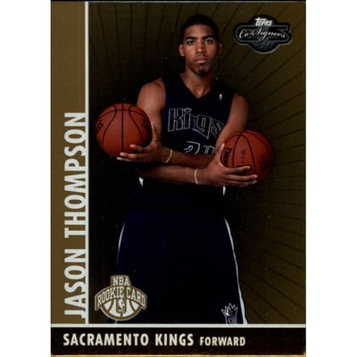 2008-09 Topps Co-Signers Gold #112 Jason Thompson