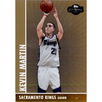 2008-09 Topps Co-Signers Gold #53 Kevin Martin