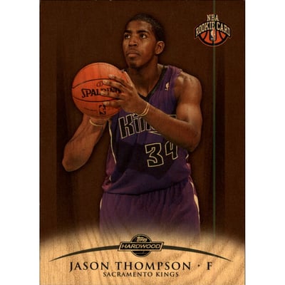 2008-09 Topps Hardwood Mahogany #112 Jason Thompson Shooting