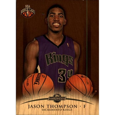 2008-09 Topps Hardwood Mahogany #112B Jason Thompson Posing