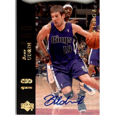 2008-09 Upper Deck Lineage SE Die Cut Autographs #119 Beno Udrih