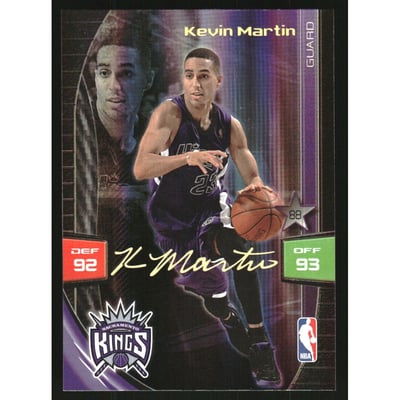 2009-10 Adrenalyn XL Ultimate Signature #18 Kevin Martin