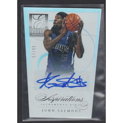 2012-13 Elite Series Aspirations Autographs #17 John Salmons/95
