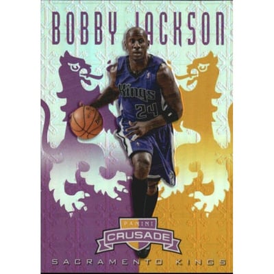 2012-13 Panini Crusade Insert Purple #120 Bobby Jackson