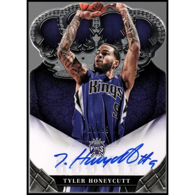 2012-13 Panini Preferred #460 Tyler Honeycutt CR AU/99