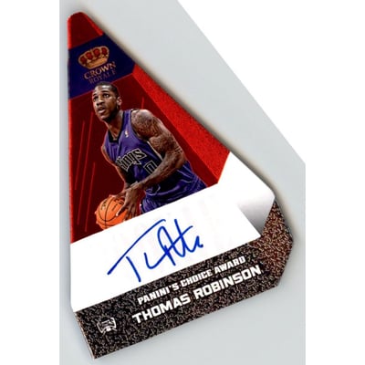 2012-13 Panini Preferred #486 Thomas Robinson PC AU/74