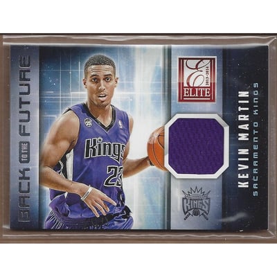 2013-14 Elite Back to the Future Materials #7 Kevin Martin