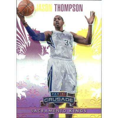 2013-14 Panini Crusade Insert Purple #218 Jason Thompson