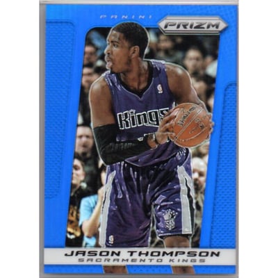 2013-14 Panini Prizm Prizms Blue #39 Jason Thompson