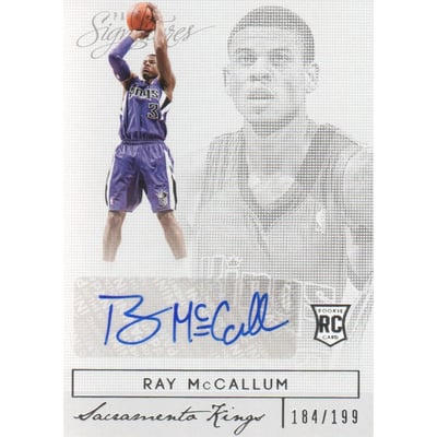 2013-14 Panini Signatures Rookie Signatures #13 Ray McCallum/199