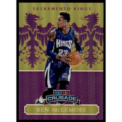 2014-15 Panini Excalibur Crusade Purple #30 Ben McLemore