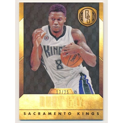 2014-15 Panini Gold Standard Black #119 Rudy Gay