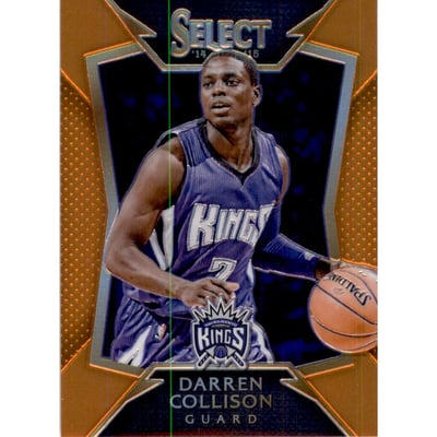 2014-15 Select Concourse Prizms Orange #53 Darren Collison
