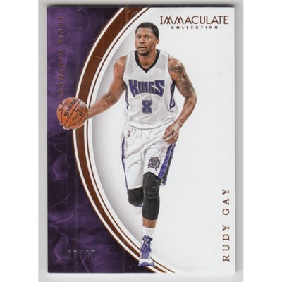 2015-16 Immaculate Collection Bronze #40 Rudy Gay