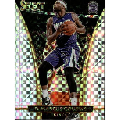 2015-16 Select Prizms Silver #266 DeMarcus Cousins COU