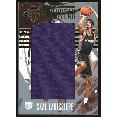 2016-17 Court Kings Art Nouveau Jerseys Jumbo #21 Skal Labissiere