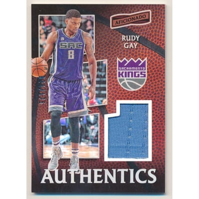2016-17 Panini Aficionado Authentics #56 Rudy Gay/175