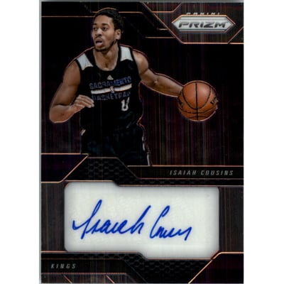 2016-17 Panini Prizm Rookie Signatures #44 Isaiah Cousins