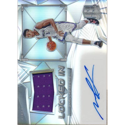 2016-17 Panini Spectra Locked In Memorabilia Autographs #24 Skal Labissiere