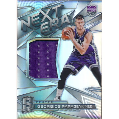2016-17 Panini Spectra Next Era Materials #8 Georgios Papagiannis