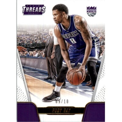 2016-17 Panini Threads Century Proof Gold #7 Rudy Gay