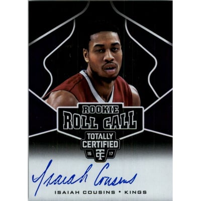 2016-17 Totally Certified Rookie Roll Call Autographs #45 Isaiah Cousins