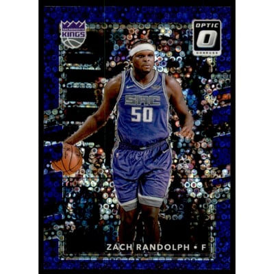 2017-18 Donruss Optic Fast Break Purple #130 Zach Randolph
