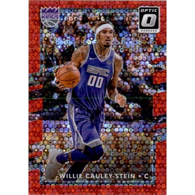 2017-18 Donruss Optic Fast Break Red #127 Willie Cauley-Stein