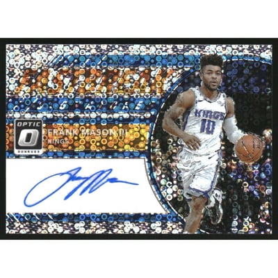 2017-18 Donruss Optic Fast Break Signatures #95 Frank Mason III