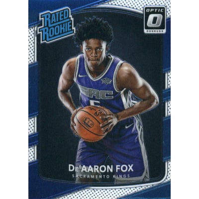 2017-18 Donruss Optic #196 De'Aaron Fox RR RC