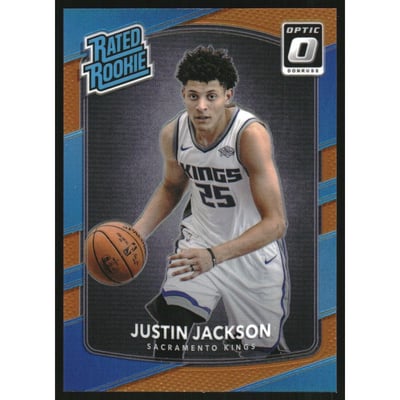 2017-18 Donruss Optic Orange #158 Justin Jackson RR