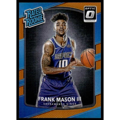 2017-18 Donruss Optic Orange #167 Frank Mason III RR