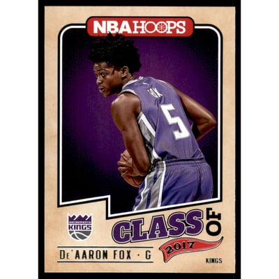 2017-18 Hoops Class of 2017 #5 De'Aaron Fox