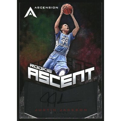 2017-18 Panini Ascension Rookie Ascent Autographs #13 Justin Jackson