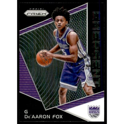 2017-18 Panini Prizm Emergent #5 De'Aaron Fox