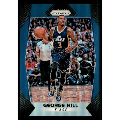 2017-18 Panini Prizm Prizms Blue #23 George Hill