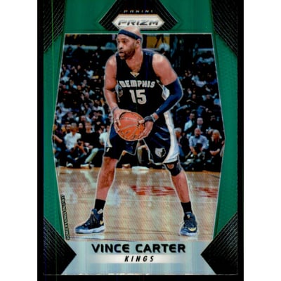 2017-18 Panini Prizm Prizms Green #25 Vince Carter