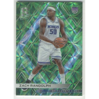 2017-18 Panini Spectra Neon Green #8 Zach Randolph